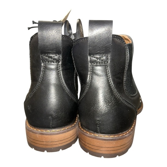 Madden NYC NWOB Vegan Leather Black Chukka Side Zip Ankle Boots Men’s 7 - Picture 4 of 12